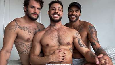 JustTheGays thumbnail for Markin Wolf, Samuel Decker and Rael Oliveira fuck - amateur gay porn from OnlyFans, MyVidster, GayForFans and more! - Anal