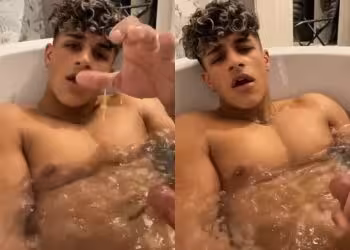 JustTheGays thumbnail for Sepanta Arya jerks off and cums in the jacuzzi - amateur gay porn from OnlyFans JustForFans GayForFans - 