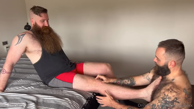 JustTheGays thumbnail for Viking Bull (vikingbullxxx) fucks Teddy Wilder (teddywilderxxx) - amateur gay porn from OnlyFans JustForFans GayForFans - 