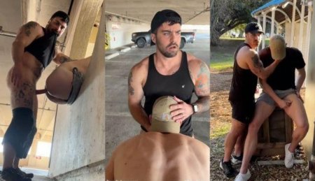 JustTheGays thumbnail for Brandtsboys – Fucking Nash In A Parking Garage - amateur gay porn from OnlyFans, MyVidster, GayForFans and more! - Anal