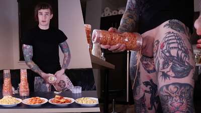JustTheGays thumbnail for John Kilo – What Is The Most Fuckable Pasta? I Fucked 6 Different Pasta - amateur gay porn from OnlyFans, MyVidster, GayForFans and more! - Anal, Solo