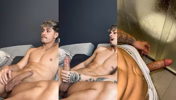 JustTheGays thumbnail for Alex Mendes (alexwm10) jerks off - amateur gay porn from OnlyFans JustForFans GayForFans - 