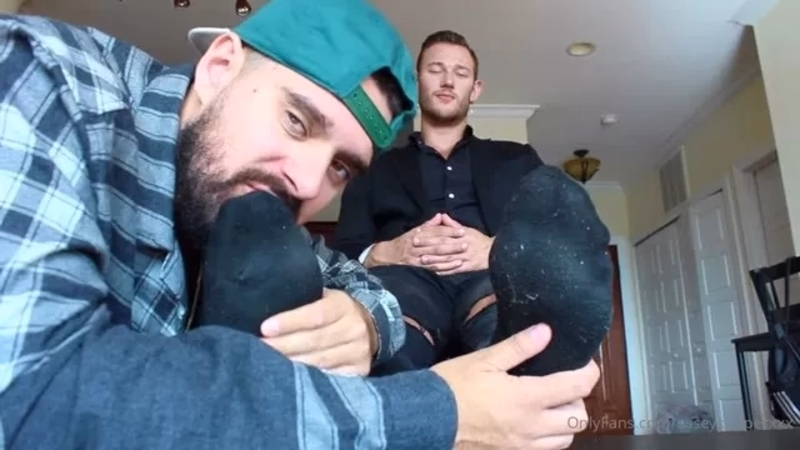 JustTheGays thumbnail for Casey Cooper worships Prince Maximus - amateur gay porn from OnlyFans JustForFans GayForFans - Worship