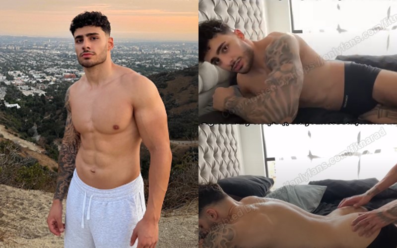 JustTheGays thumbnail for Fitnarad gets a hot massage by friend - amateur gay porn from OnlyFans, MyVidster, GayForFans and more! - Massage