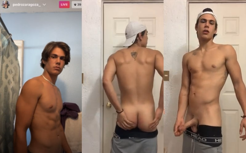 JustTheGays thumbnail for Gabriel Jaxx shows off his ass and cock – gabejaxxx - amateur gay porn from OnlyFans JustForFans GayForFans - 