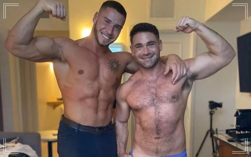 JustTheGays thumbnail for John Bronco and Beau Butler fuck - amateur gay porn from OnlyFans JustForFans GayForFans - 
