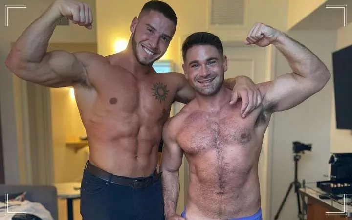 JustTheGays thumbnail for John Bronco and Beau Butler fuck - amateur gay porn from OnlyFans, MyVidster, GayForFans and more! -