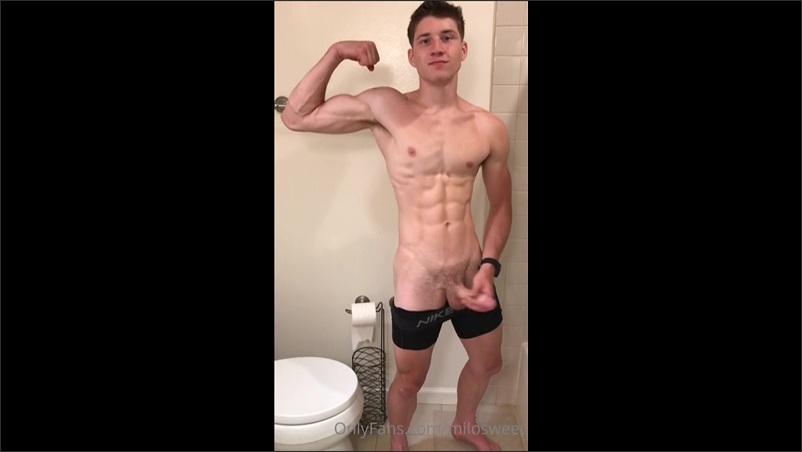 OnlyGays thumbnail for Quick jerk off in the bathroom milosweet - amateur gay porn from OnlyFans, MyVidster, GayForFans and more! - 