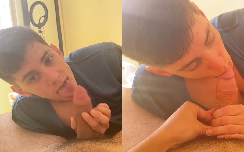 OnlyGays thumbnail for XaviBlinded and Facundo Sanchez – Quick POV blowjob - amateur gay porn from OnlyFans, MyVidster, GayForFans and more! - 