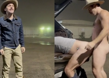 JustTheGays thumbnail for Aboveaveragedad – fucking in the parking lot - amateur gay porn from OnlyFans, MyVidster, GayForFans and more! - Outdoor, Anal