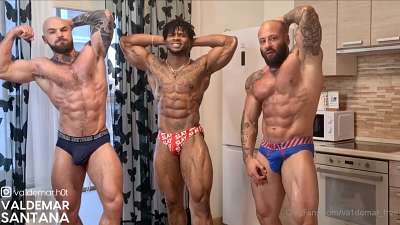 JustTheGays thumbnail for Adrenalin, Valdemar Santana and Ostin fuck - amateur gay porn from OnlyFans, MyVidster, GayForFans and more! - Anal, Group