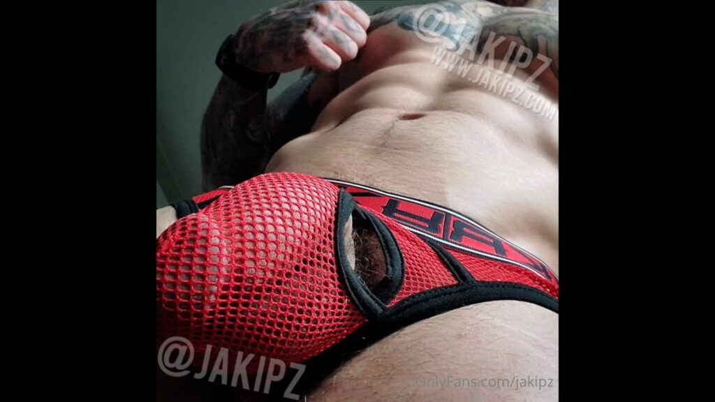 JustTheGays thumbnail for Cumming while wearing my mesh underwear – Jake Andrich (Jakipz) - amateur gay porn from OnlyFans, MyVidster, GayForFans and more! - Big Cock, Jerk Off, Solo