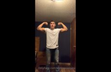 OnlyGays thumbnail for Flexing and jerking my cock while degrading you Andrew Santana - amateur gay porn from OnlyFans, MyVidster, GayForFans and more! - 