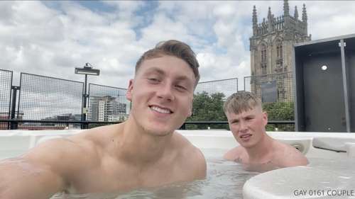 JustTheGays thumbnail for Gay 0161 Couple – Hot Tub Fuck - amateur gay porn from OnlyFans, MyVidster, GayForFans and more! - 