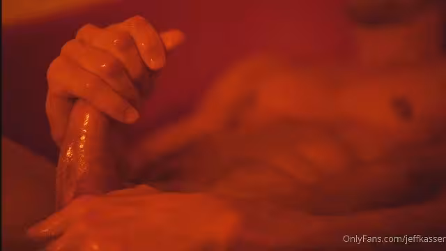 JustTheGays thumbnail for Jeff Kasser – In the bathtub watching porn and pleasuring myself through climax - amateur gay porn from OnlyFans JustForFans GayForFans - 