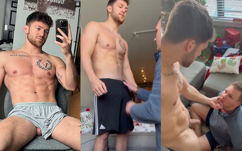 JustTheGays thumbnail for The King Tyler worshipped - amateur gay porn from OnlyFans, MyVidster, GayForFans and more! - Worship