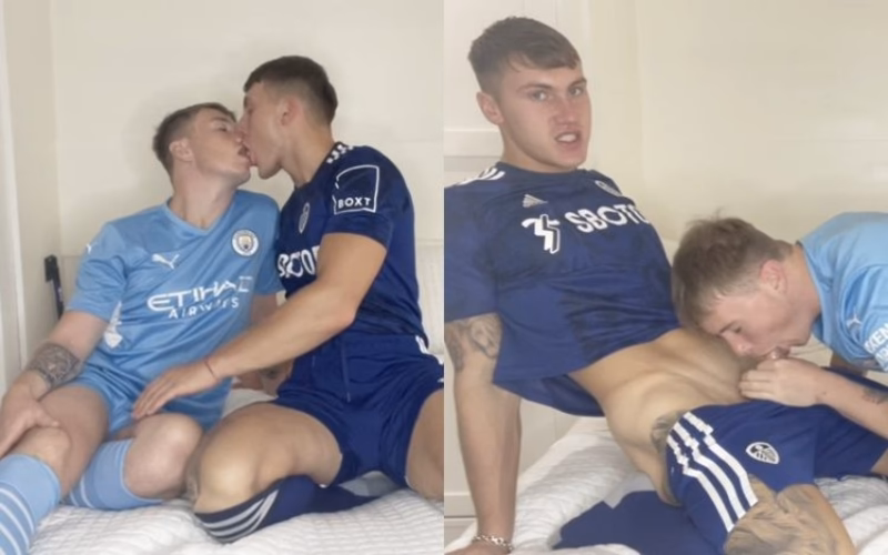JustTheGays thumbnail for Gay0161couple – a rough fuck after the match - amateur gay porn from OnlyFans JustForFans GayForFans - 