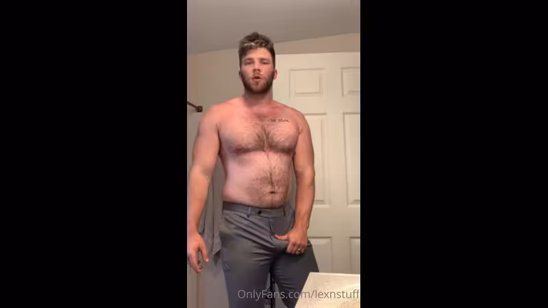 JustTheGays thumbnail for Jerking off while you watch – Dad Role play – Alex Lenderman (Lexnstuff) - amateur gay porn from OnlyFans JustForFans GayForFans - 