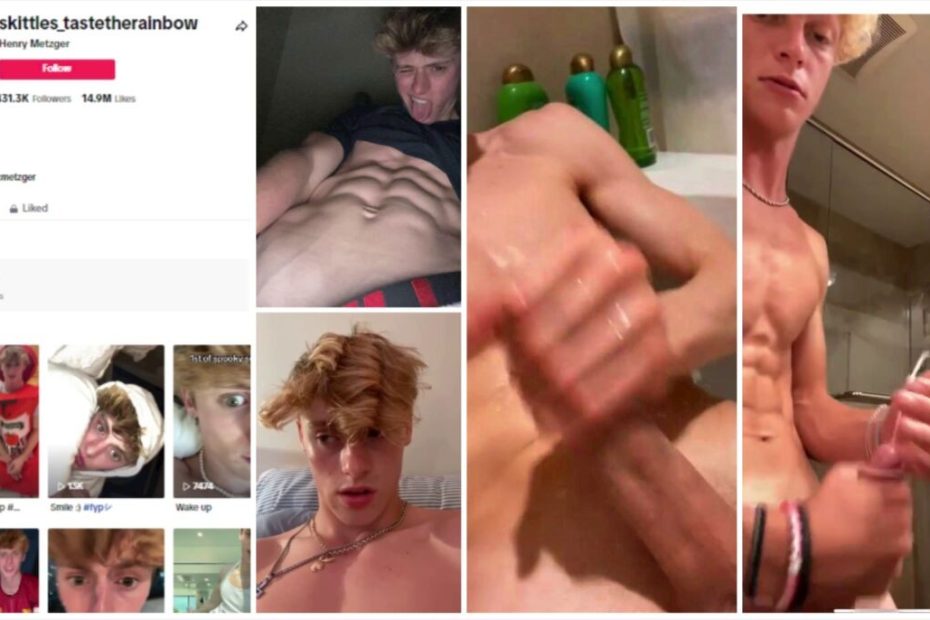 JustTheGays thumbnail for TikToker Henry Metzger jerk compilation - amateur gay porn from OnlyFans, MyVidster, GayForFans and more! - Jerk Off, Solo, Young & Twink