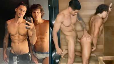 JustTheGays thumbnail for Yuri Diaz and Curly B fuck - amateur gay porn from OnlyFans, MyVidster, GayForFans and more! - Anal