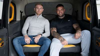 JustTheGays thumbnail for Andy Lee and Matthew Ellis (atasteofmatt) – Taxi BJ - amateur gay porn from OnlyFans, MyVidster, GayForFans and more! - Oral