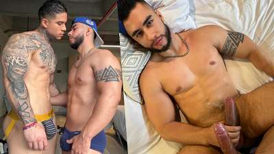 OnlyGays thumbnail for Camilo Lopez and Enmanuel Jose fuck - amateur gay porn from OnlyFans, MyVidster, GayForFans and more! -