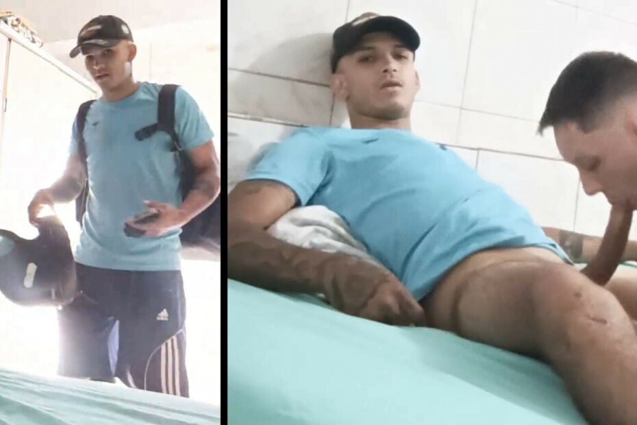 JustTheGays thumbnail for Fucking with the food delivery guy - amateur gay porn from OnlyFans, MyVidster, GayForFans and more! - 