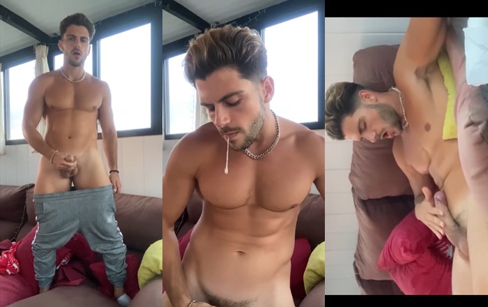 JustTheGays thumbnail for Guillechoa jerks off and cums - amateur gay porn from OnlyFans, MyVidster, GayForFans and more! - Jerk Off