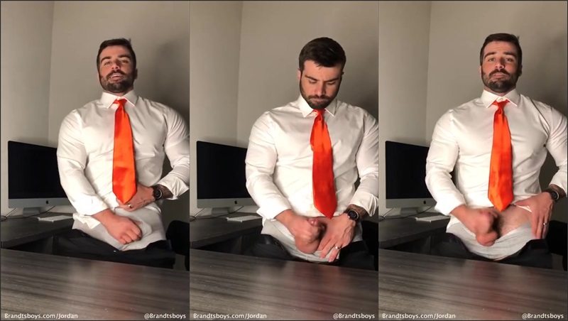 JustTheGays thumbnail for Proving You Want The Promotion – Jordan – brandtsboys - amateur gay porn from OnlyFans, MyVidster, GayForFans and more! - Jerk Off, Solo