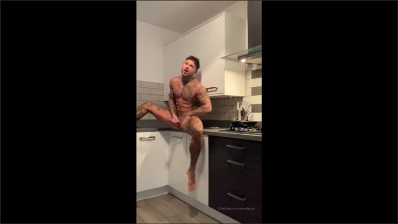 OnlyGays thumbnail for Sean Pratt (sean9pratt) jerks off in the kitchen while cooking - amateur gay porn from OnlyFans, MyVidster, GayForFans and more! - 