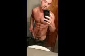 JustTheGays thumbnail for Stripping and showing off my big cock Callum Evans - amateur gay porn from OnlyFans, MyVidster, GayForFans and more! - 