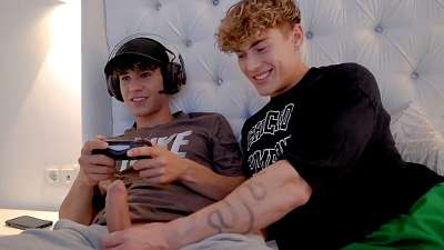 JustTheGays thumbnail for Do You Wanna Play? – Angel Dario Garcia (Alann23) and Melvin Moore fuck while playing video games - amateur gay porn from OnlyFans, MyVidster, GayForFans and more! - Anal, Latin, Young & Twink