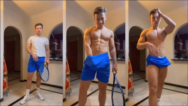 JustTheGays thumbnail for irish-x shows off his body and bulge - amateur gay porn from OnlyFans JustForFans GayForFans - 