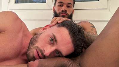 JustTheGays thumbnail for Manuel Reyes Fucked By Andy Rodrigues – RFC - amateur gay porn from OnlyFans, MyVidster, GayForFans and more! - Anal