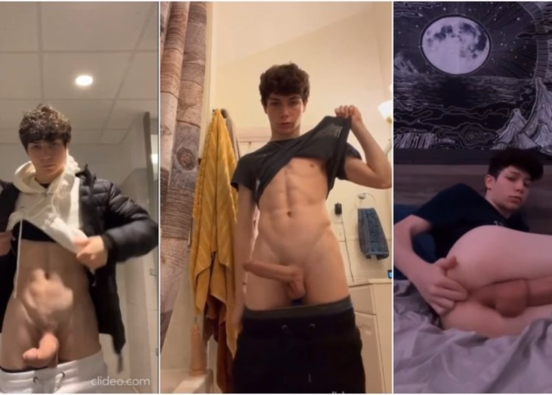 onlytwinks thumbnail for Tiktocker Haydnswrld shows off his cock