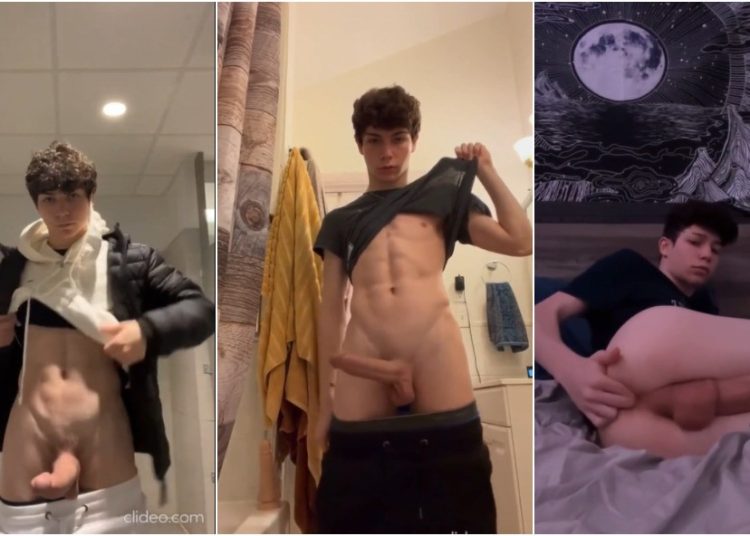 OnlyGays thumbnail for Tiktocker Haydnswrld shows off his cock - amateur gay porn from OnlyFans, MyVidster, GayForFans and more! -
