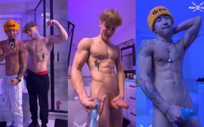 JustTheGays thumbnail for Young tiktokers jerk off with toys – thtoneazn – raw club - amateur gay porn from OnlyFans JustForFans GayForFans - 