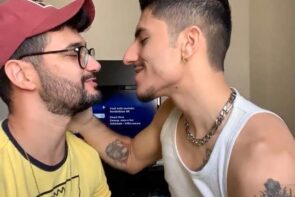 OnlyGays thumbnail for Marcus Goiano and Atlas Xavier fuck - amateur gay porn from OnlyFans, MyVidster, GayForFans and more! - 