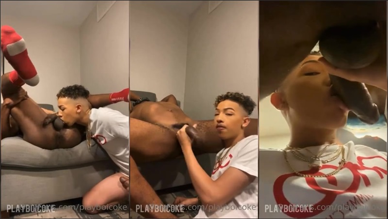 JustTheGays thumbnail for playboicoke – BBC gets sucked - amateur gay porn from OnlyFans, MyVidster, GayForFans and more! - 