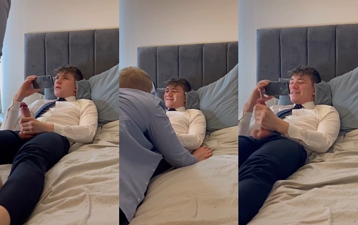 JustTheGays thumbnail for Schoolmate gets a blowjob - amateur gay porn from OnlyFans, MyVidster, GayForFans and more! - Oral, Young & Twink