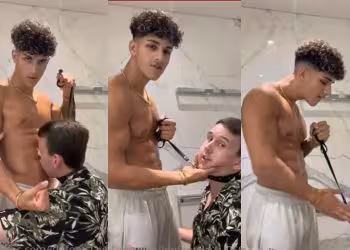 JustTheGays thumbnail for Sepanta – Punishing ldnfootslave_9595 and making him worship my abs - amateur gay porn from OnlyFans JustForFans GayForFans - Worship