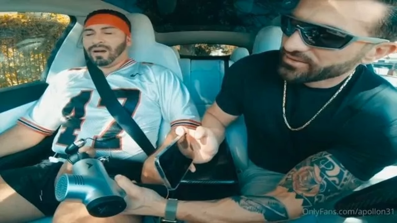 JustTheGays thumbnail for Uber ride wth a soccer player was fun before his game just talked dude to dude about dude stuff - amateur gay porn from OnlyFans JustForFans GayForFans - 