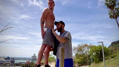 JustTheGays thumbnail for Apolo Adri (Adrian Gomez) and VIciousMen fuck outside - amateur gay porn from OnlyFans, MyVidster, GayForFans and more! - Anal, Outdoor