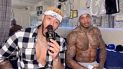 JustTheGays thumbnail for d-lo415 and Flxxxn – a blowjob - amateur gay porn from OnlyFans, MyVidster, GayForFans and more! - Oral