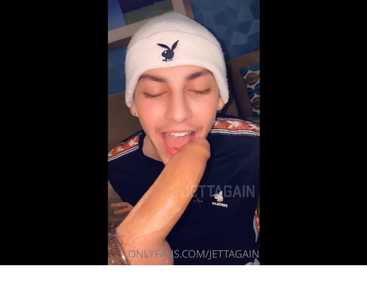JustTheGays thumbnail for Jett Rodriguez (jettagain1) – Suck and fuck with homie Chris - amateur gay porn from OnlyFans, MyVidster, GayForFans and more! - Anal, Latin, Oral, Young & Twink