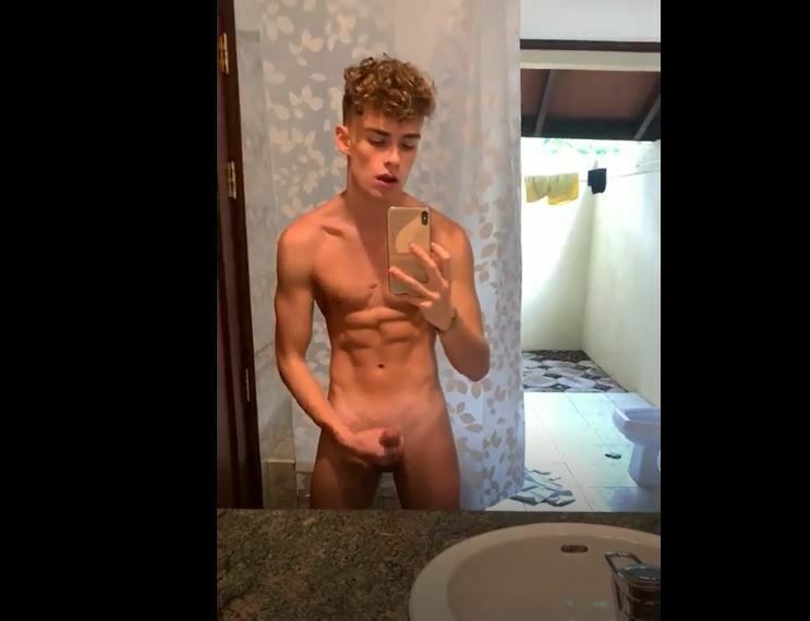 JustTheGays thumbnail for Romeo Twink jerks and cums in bathroom - amateur gay porn from OnlyFans, MyVidster, GayForFans and more! - Jerk Off, Solo, Young & Twink