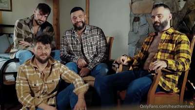 JustTheGays thumbnail for The Retreat, Episode 1 – Heath Halo and Nico Bear fuck - amateur gay porn from OnlyFans, MyVidster, GayForFans and more! - 