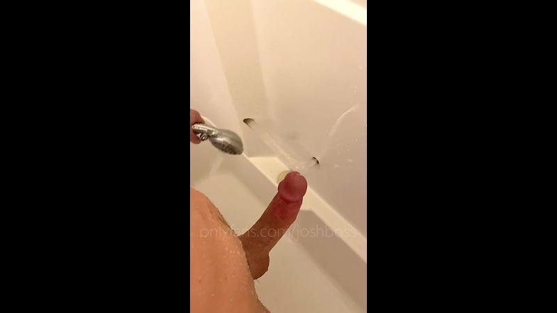 JustTheGays thumbnail for Cumpilation of cumming from the showerhead – Josh Boss (JoshBoss) - amateur gay porn from OnlyFans, MyVidster, GayForFans and more! - Jerk Off, Shower, Solo