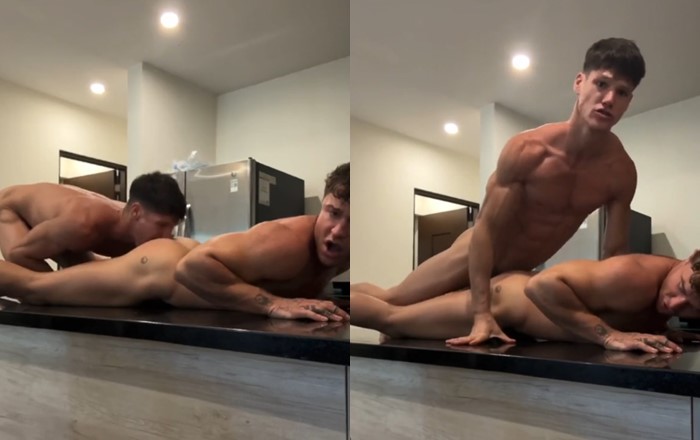 JustTheGays thumbnail for Ethan O’Pry – ass eating and fooling around on the ktichen counter - amateur gay porn from OnlyFans, MyVidster, GayForFans and more! - video