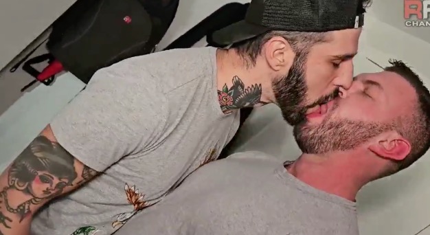 JustTheGays thumbnail for Hot fuck with Adam Gray and Romeo Davis - amateur gay porn from OnlyFans, MyVidster, GayForFans and more! - Anal